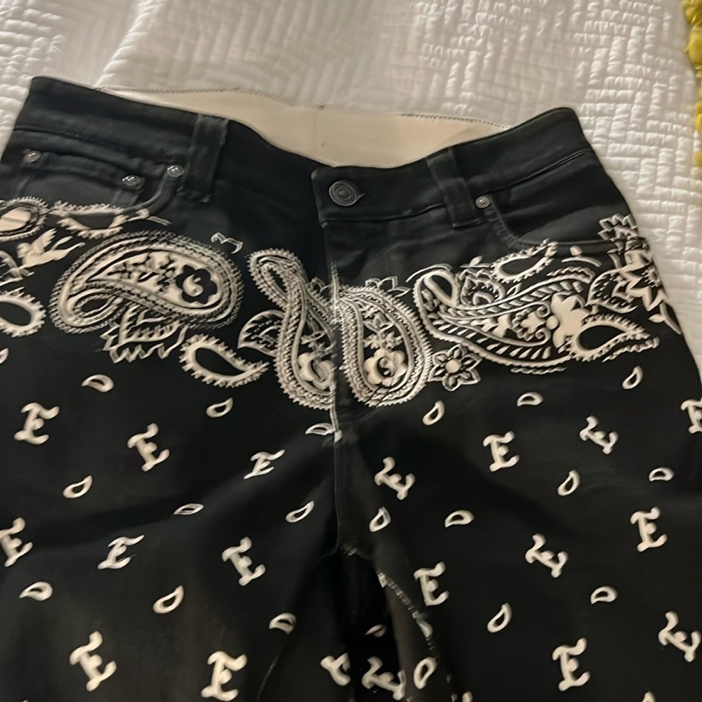 Intro painted jeans